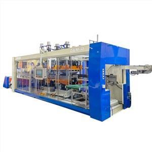 Nelja jaama automaatne plastist termovormimismasin